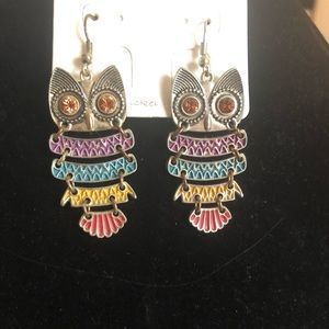 Owl earrings